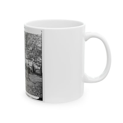 Auburn, Virginia. Evening Music At General Alfred Pleasonton's Headquarters (U.S. Civil War) White Coffee Mug