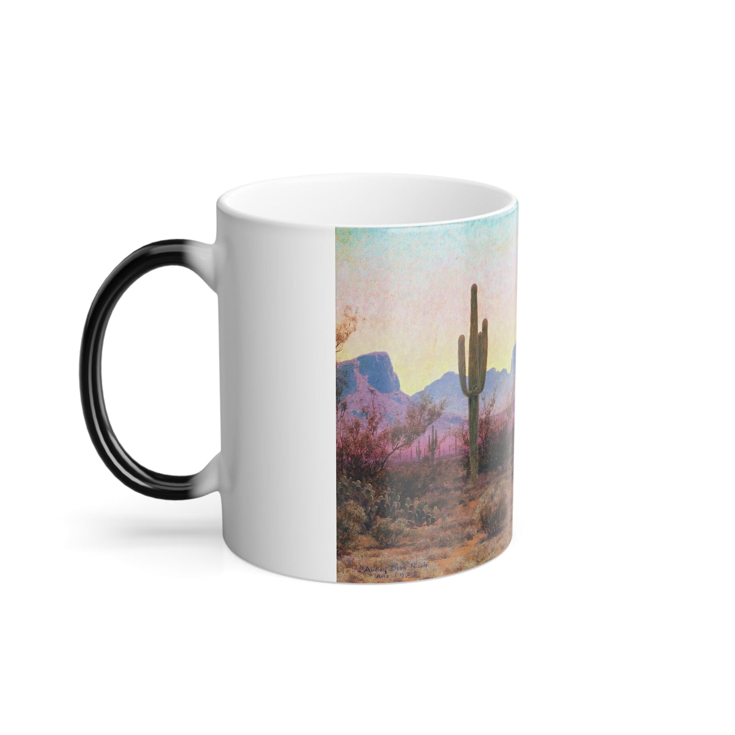 Audley Dean Nicols (1875-1941) Arizona - 1922 - Color Changing Mug 11oz-11oz-The Sticker Space