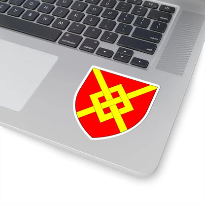 AudleyArms (England) (Coat of Arms) STICKER Vinyl Kiss-Cut Decal - The Sticker Space