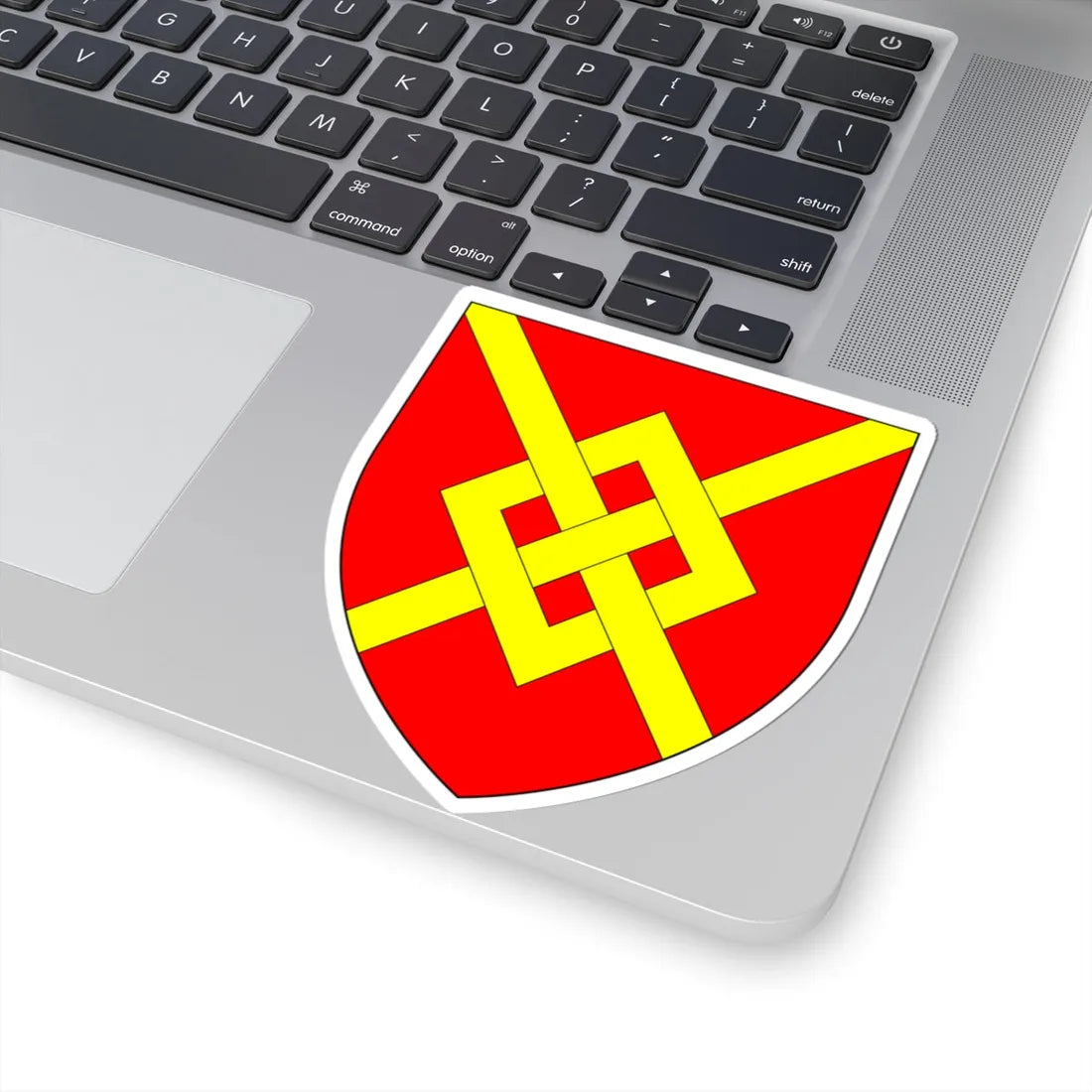 AudleyArms (England) (Coat of Arms) STICKER Vinyl Kiss-Cut Decal - The Sticker Space