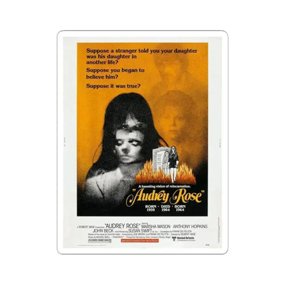 AUDREY ROSE 1977 Movie Poster - STICKER Vinyl Kiss-Cut Decal 3 Inch White - The Sticker Space