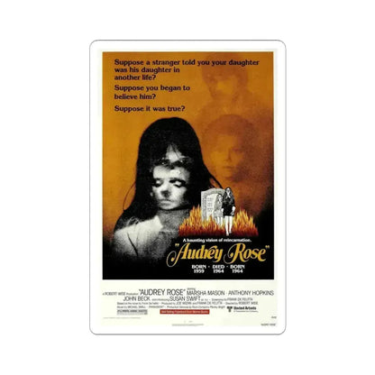 Audrey Rose 1977 Movie Poster - STICKER Vinyl Kiss-Cut Decal 3 Inch White - The Sticker Space