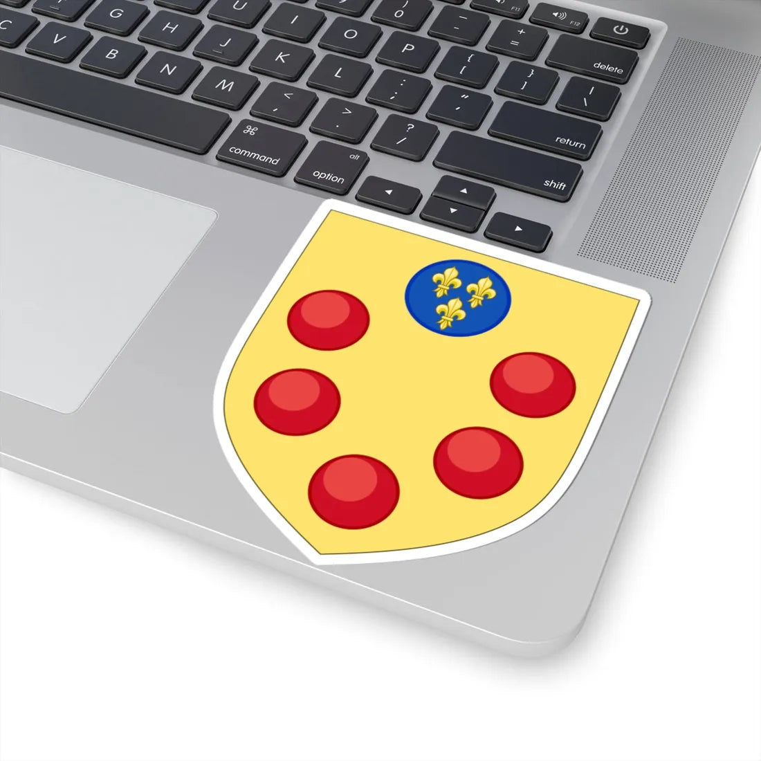 Augmented Arms of Medici (Italy) (Coat of Arms) STICKER Vinyl Kiss-Cut Decal - The Sticker Space