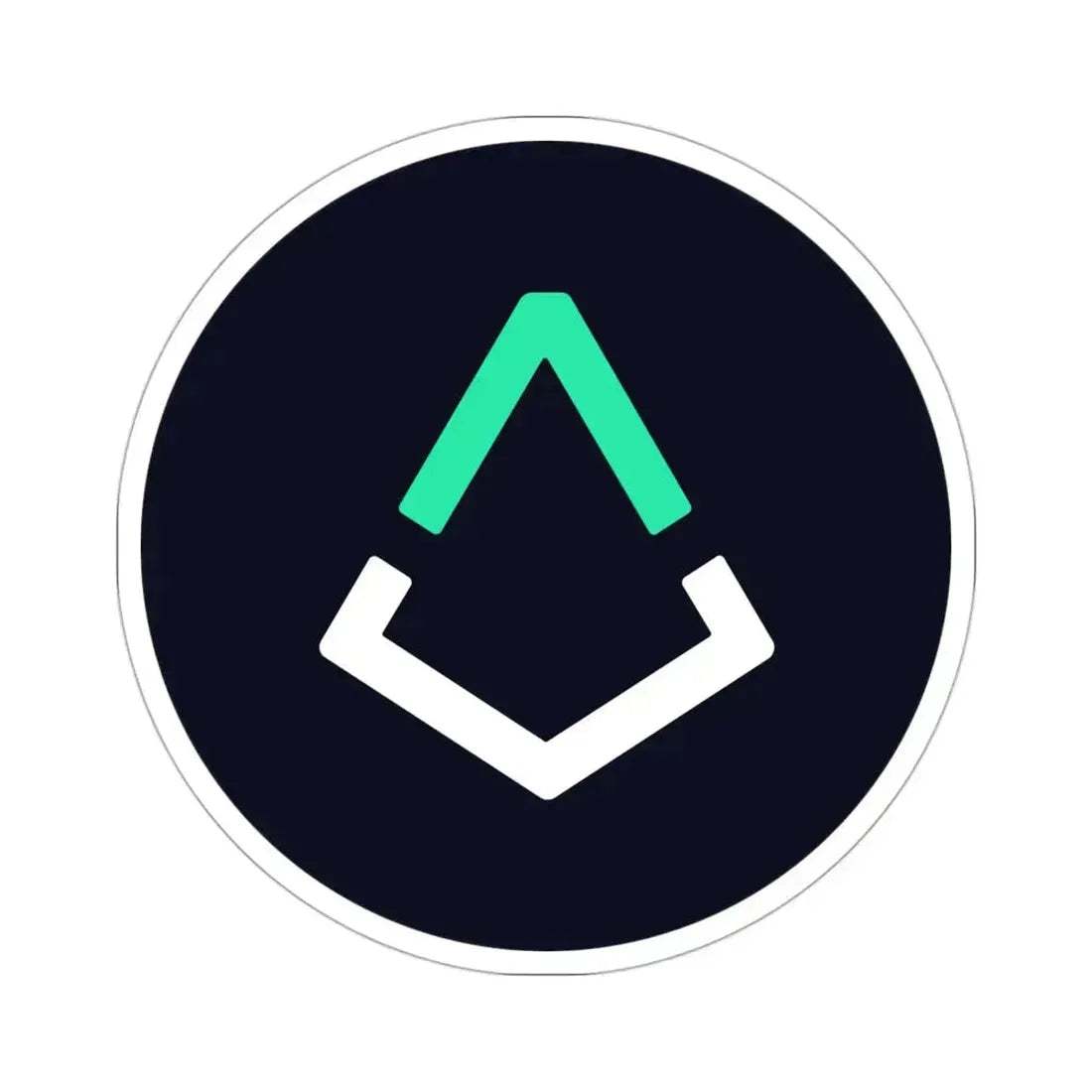 AUGUR REP (Cryptocurrency) STICKER Vinyl Die-Cut Decal 3 Inch - The Sticker Space