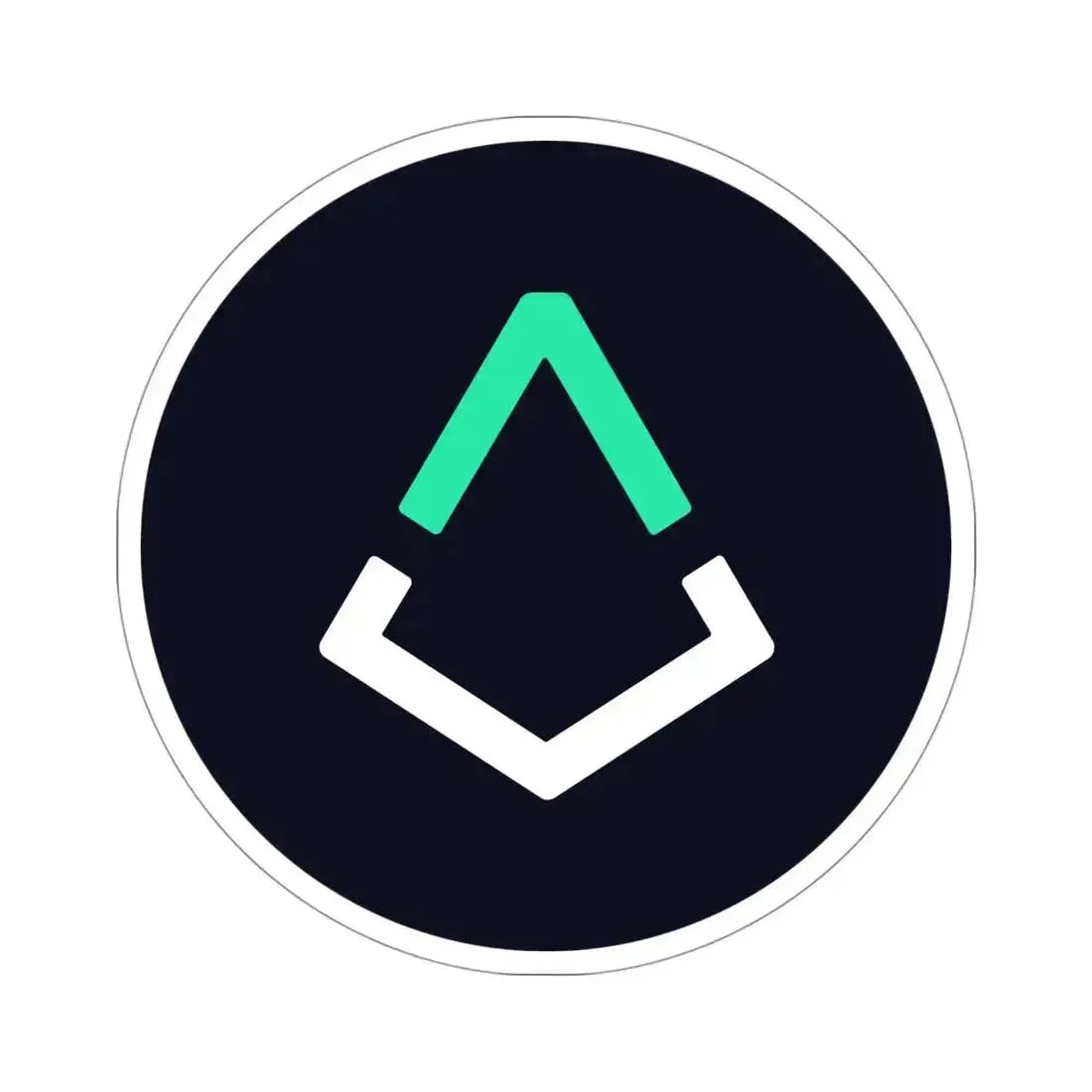 AUGUR REP (Cryptocurrency) STICKER Vinyl Die-Cut Decal 4 Inch - The Sticker Space