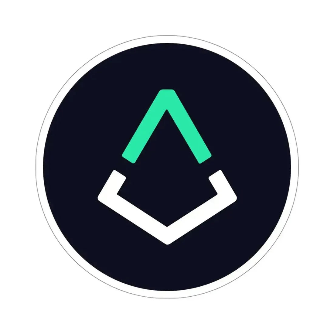 AUGUR REP (Cryptocurrency) STICKER Vinyl Die-Cut Decal 4 Inch - The Sticker Space