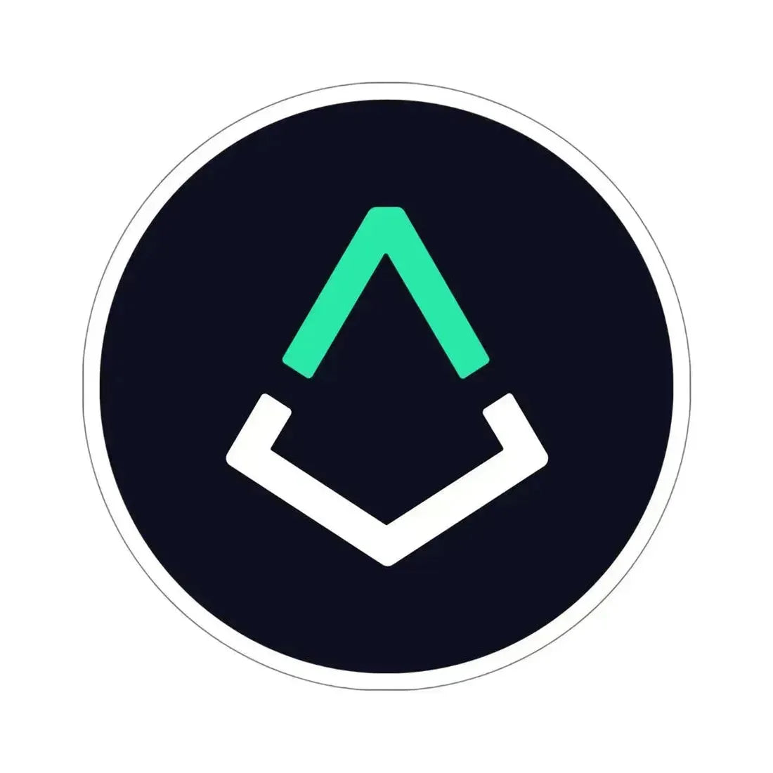 AUGUR REP (Cryptocurrency) STICKER Vinyl Die-Cut Decal 6 Inch - The Sticker Space