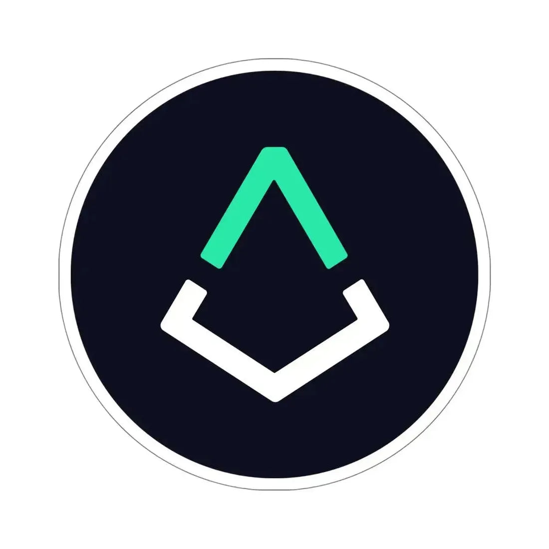 AUGUR REP (Cryptocurrency) STICKER Vinyl Die-Cut Decal 6 Inch - The Sticker Space