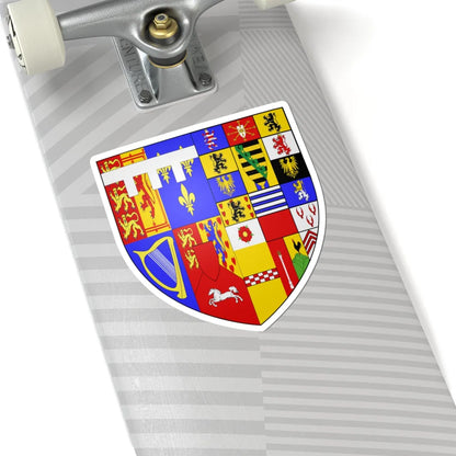 Augusta of Saxe-Gotha (United Kingdom) (Coat of Arms) STICKER Vinyl Kiss-Cut Decal - The Sticker Space