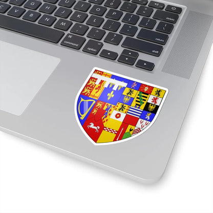 Augusta of Saxe-Gotha (United Kingdom) (Coat of Arms) STICKER Vinyl Kiss-Cut Decal - The Sticker Space