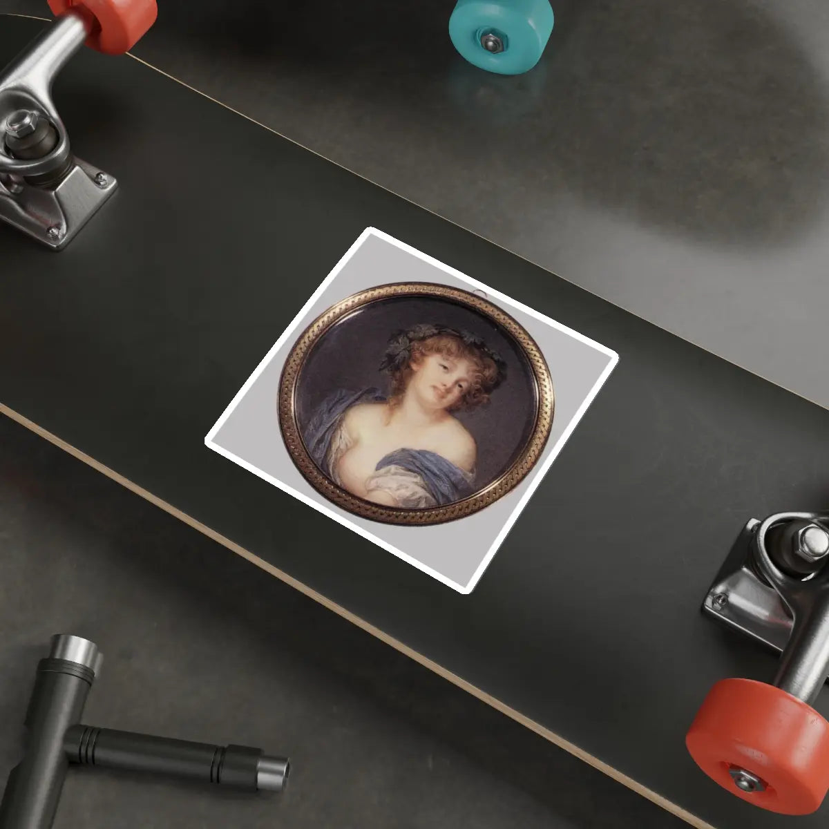 SKU:11277623774452283945 Sticker types:White Shape:Die-Cut Sizes:5" × 5"
