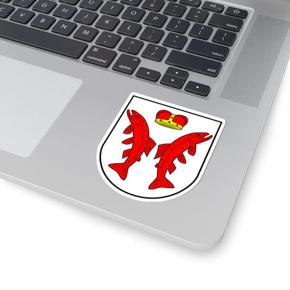 Aukstadvarioherbas (Lithuania) (Coat of Arms) STICKER Vinyl Kiss-Cut Decal - The Sticker Space