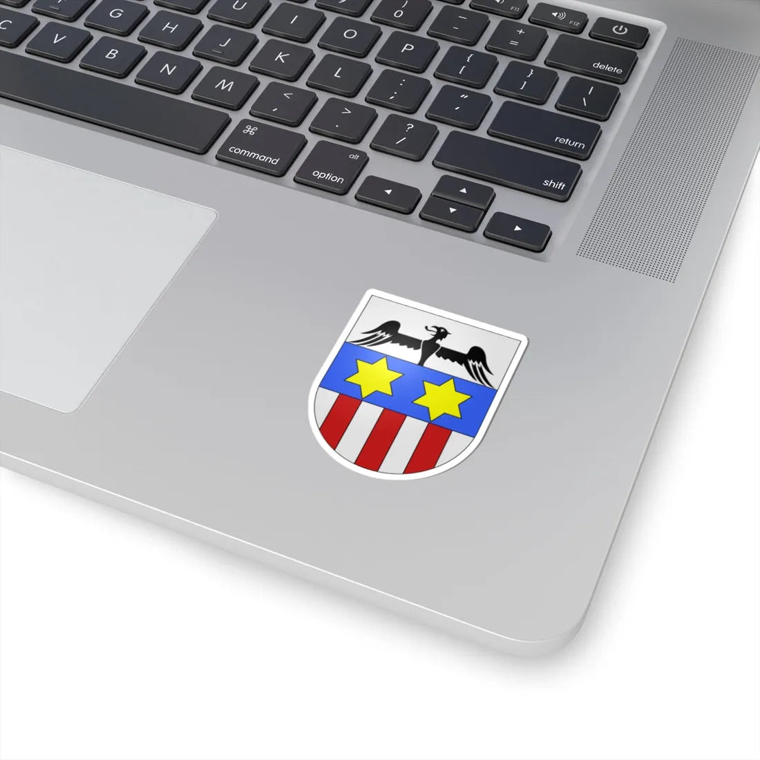 Aurigeno-coat of arms (Switzerland) (Coat of Arms) STICKER Vinyl Kiss-Cut Decal - The Sticker Space