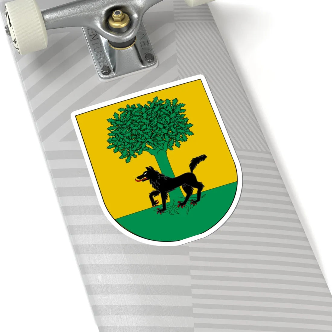 Aurizperriko armarria (Spain) (Coat of Arms) STICKER Vinyl Kiss-Cut Decal - The Sticker Space