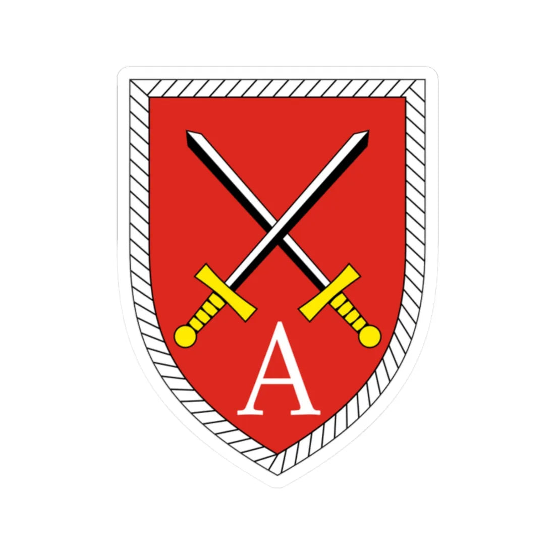 Ausbildungskommando Bundeswehr (Germany) (Coat of Arms) STICKER Vinyl Kiss-Cut Decal 2 Inch White - The Sticker Space