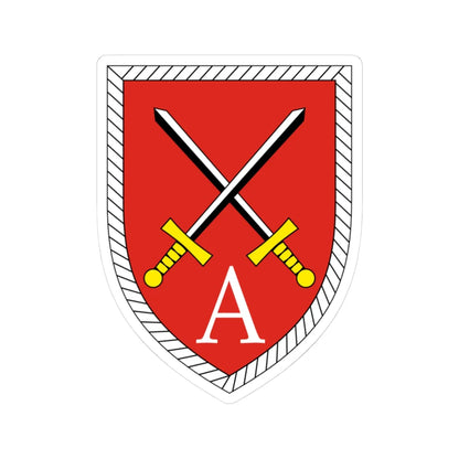 Ausbildungskommando Bundeswehr (Germany) (Coat of Arms) STICKER Vinyl Kiss-Cut Decal 3 Inch White - The Sticker Space