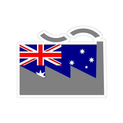 AusFactory (Australia) STICKER Vinyl Kiss-Cut Decal 6 Inch White - The Sticker Space