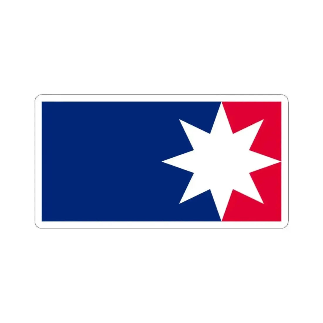 Ausflag - Design 083 (Australia) STICKER Vinyl Kiss-Cut Decal 3 Inch White - The Sticker Space
