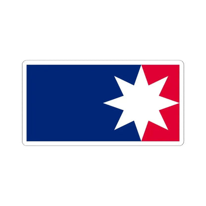 Ausflag - Design 083 (Australia) STICKER Vinyl Kiss-Cut Decal 4 Inch White - The Sticker Space