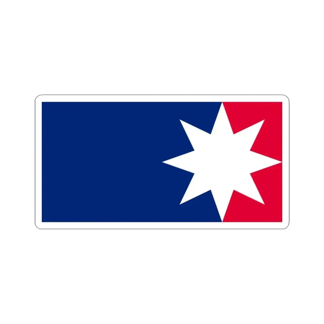 Ausflag - Design 083 (Australia) STICKER Vinyl Kiss-Cut Decal 6 Inch White - The Sticker Space