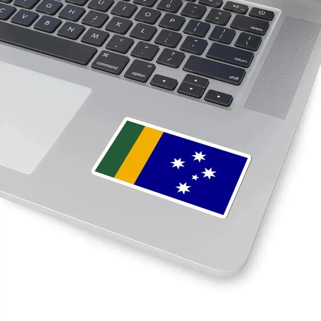 Ausflag - Proposed flag for sport events (Australia) STICKER Vinyl Kiss-Cut Decal - The Sticker Space