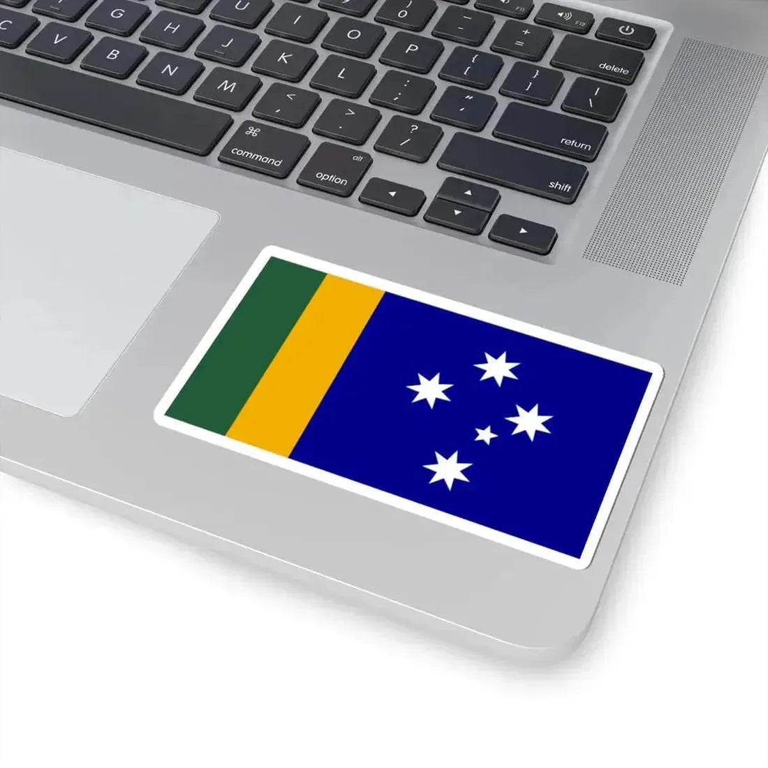 Ausflag - Proposed flag for sport events (Australia) STICKER Vinyl Kiss-Cut Decal - The Sticker Space