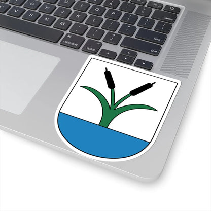 Auslikon-Balm-coat-of-arms (Switzerland) (Coat of Arms) STICKER Vinyl Kiss-Cut Decal - The Sticker Space