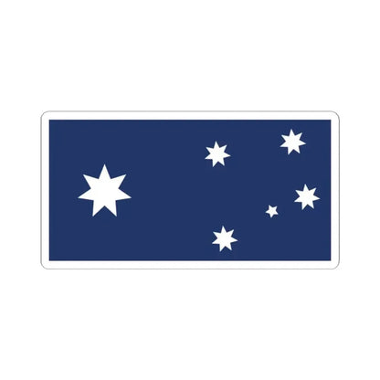 Australasian Posts Proposal 1968 Australian Flag Proposal (Australia) STICKER Vinyl Kiss-Cut Decal 2 Inch White - The Sticker Space