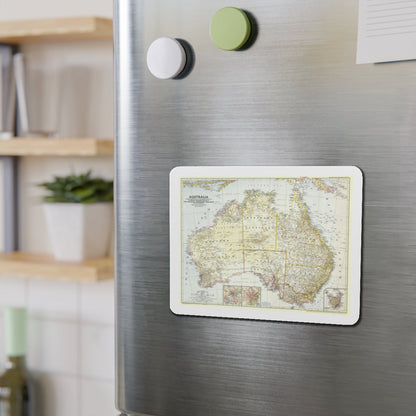 Australia (1948) (Map) Refrigerator Magnet-The Sticker Space