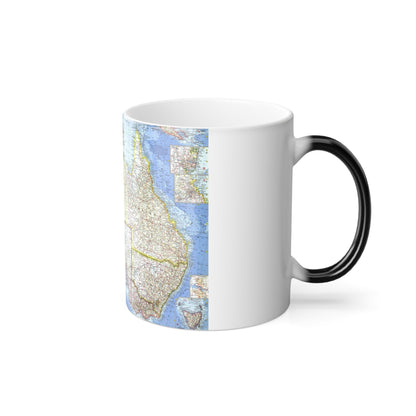 Australia (1963) (Map) Color Changing Mug 11oz-11oz-The Sticker Space