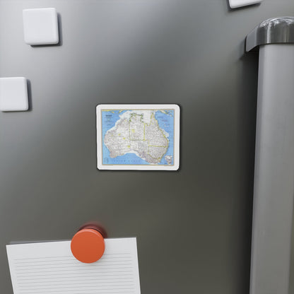 Australia (1979) (Map) Refrigerator Magnet-The Sticker Space