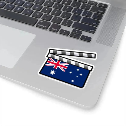 Australia film clapperboard (Australia) STICKER Vinyl Kiss-Cut Decal - The Sticker Space