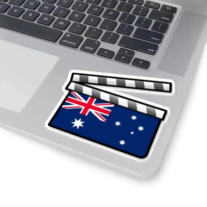 Australia film clapperboard (Australia) STICKER Vinyl Kiss-Cut Decal - The Sticker Space