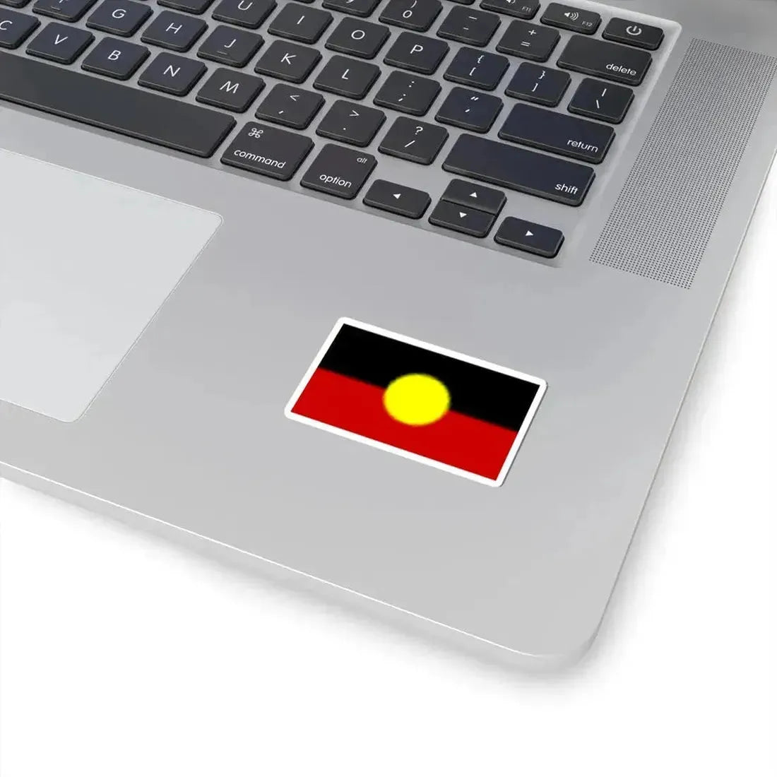 Australian Aboriginal Flag (Australia) STICKER Vinyl Kiss-Cut Decal - The Sticker Space