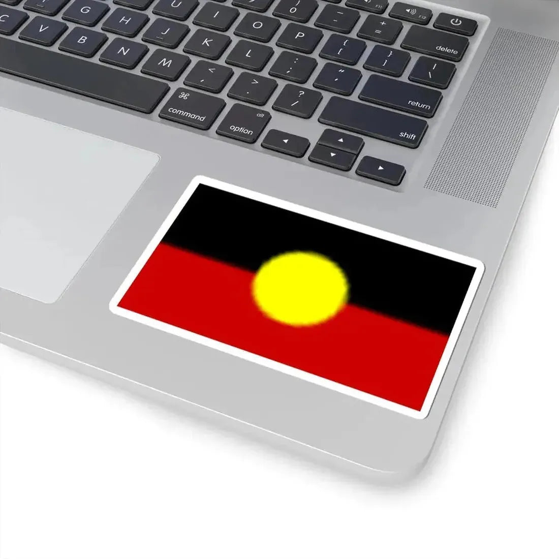 Australian Aboriginal Flag (Australia) STICKER Vinyl Kiss-Cut Decal - The Sticker Space