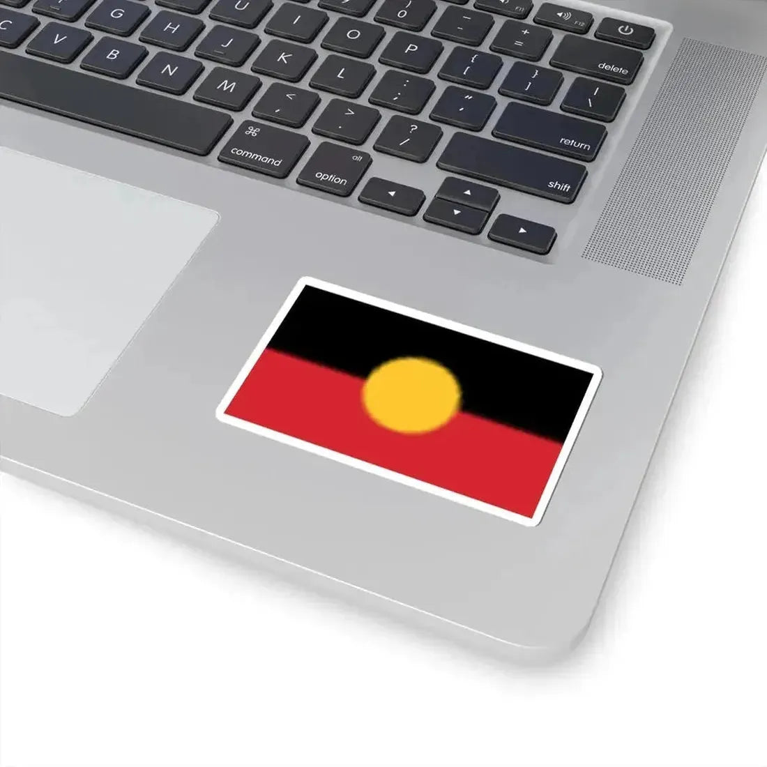 Australian Aboriginal Flag Pantone (Australia) STICKER Vinyl Kiss-Cut Decal - The Sticker Space