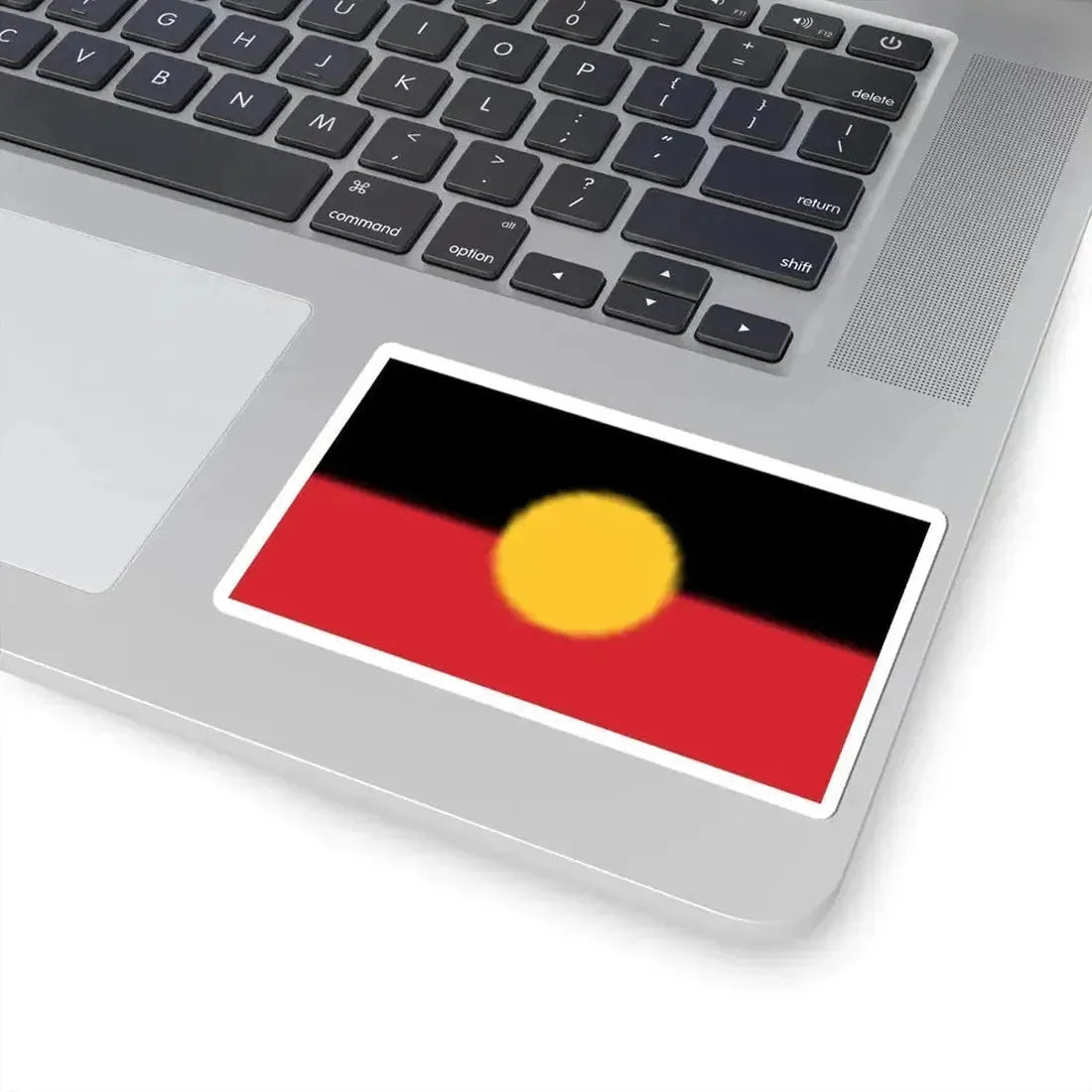 Australian Aboriginal Flag Pantone (Australia) STICKER Vinyl Kiss-Cut Decal - The Sticker Space
