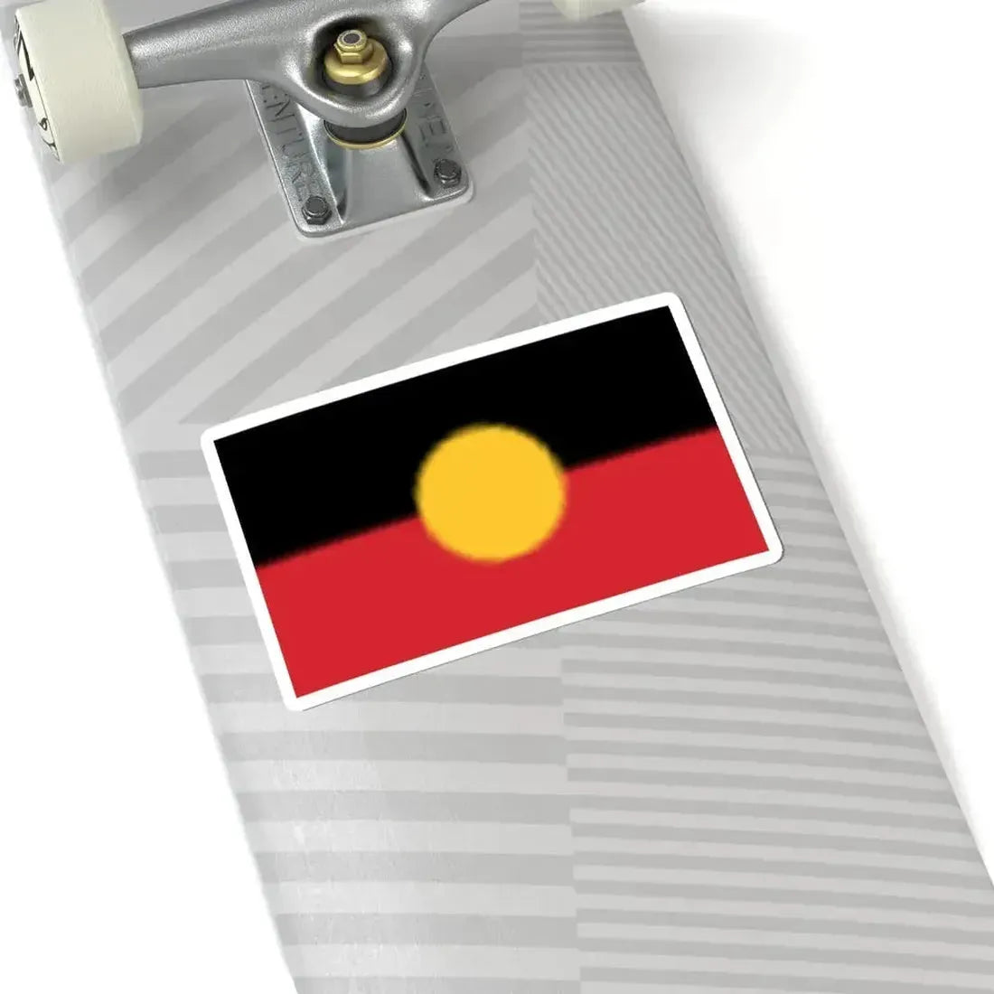 Australian Aboriginal Flag Pantone (Australia) STICKER Vinyl Kiss-Cut Decal - The Sticker Space