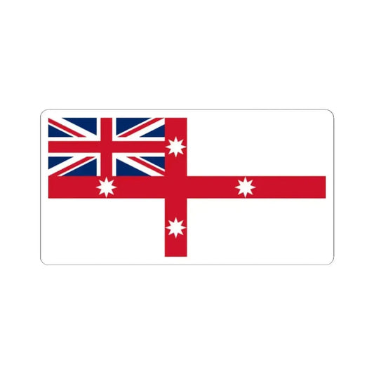 Australian Colonial Flag (Australia) STICKER Vinyl Kiss-Cut Decal 2 Inch White - The Sticker Space