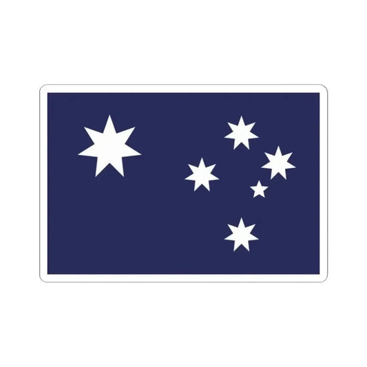 Australian Commonwealth Flag - Ausflag (Australia) STICKER Vinyl Kiss-Cut Decal 2 Inch White - The Sticker Space