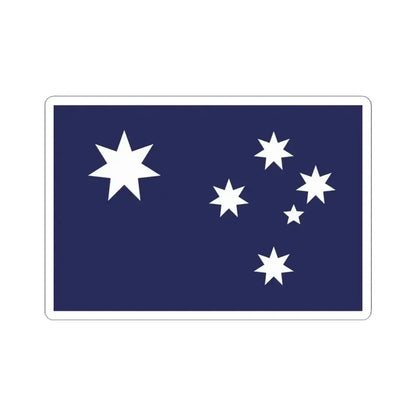 Australian Commonwealth Flag - Ausflag (Australia) STICKER Vinyl Kiss-Cut Decal 4 Inch White - The Sticker Space