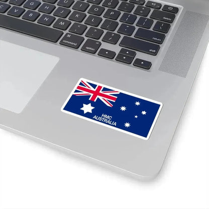 Australian Customs Flag 1901-1903 (Australia) STICKER Vinyl Kiss-Cut Decal - The Sticker Space