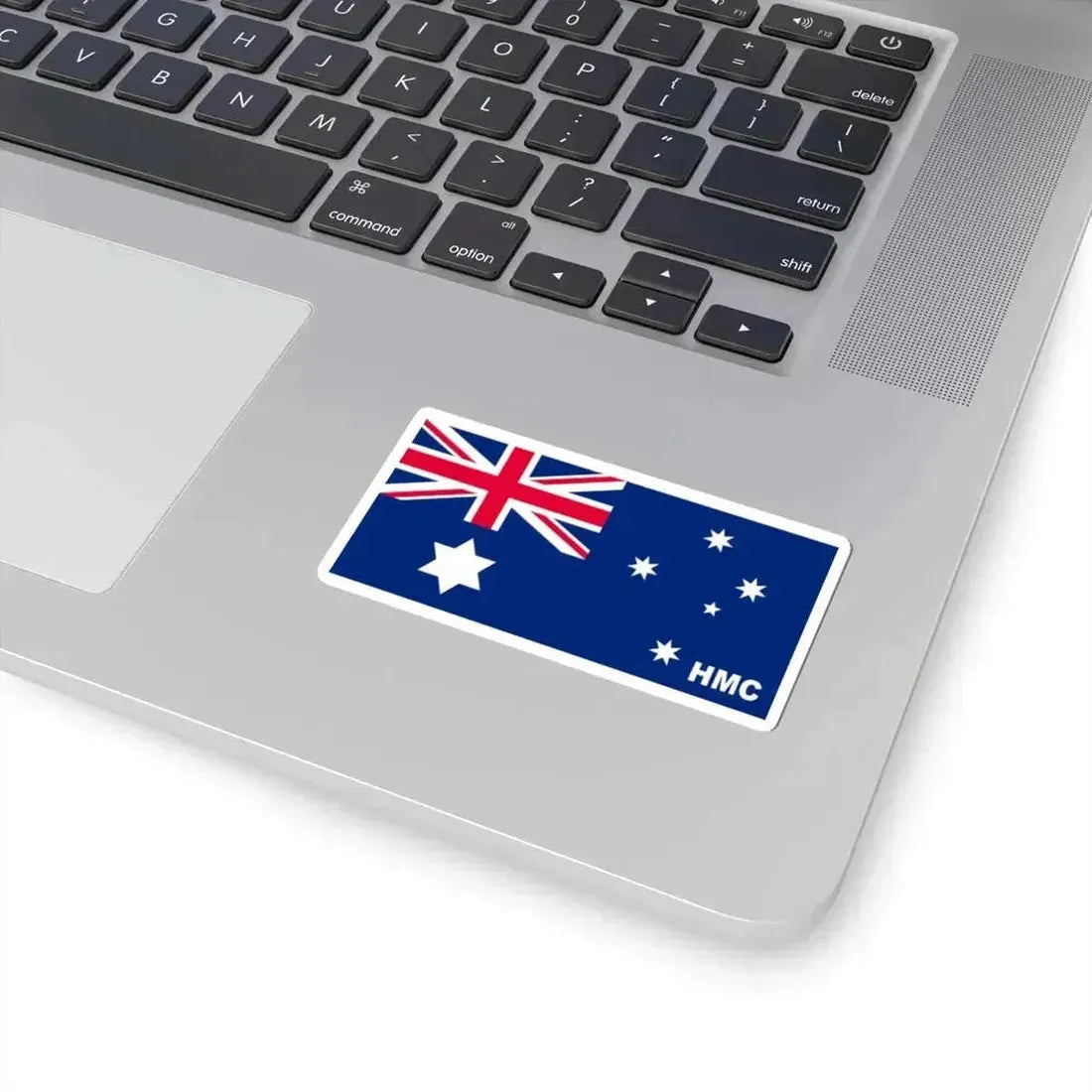 Australian Customs Flag 1904-1909 (Australia) STICKER Vinyl Kiss-Cut Decal - The Sticker Space