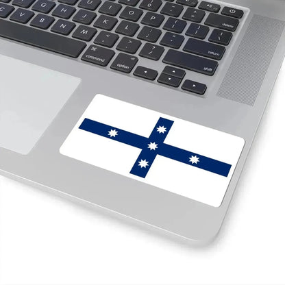 Australian Federation Flag without Union Jack (Australia) STICKER Vinyl Kiss-Cut Decal - The Sticker Space