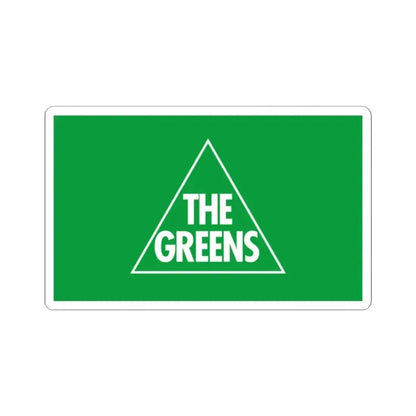 Australian Greens flag (Australia) STICKER Vinyl Kiss-Cut Decal 2 Inch White - The Sticker Space