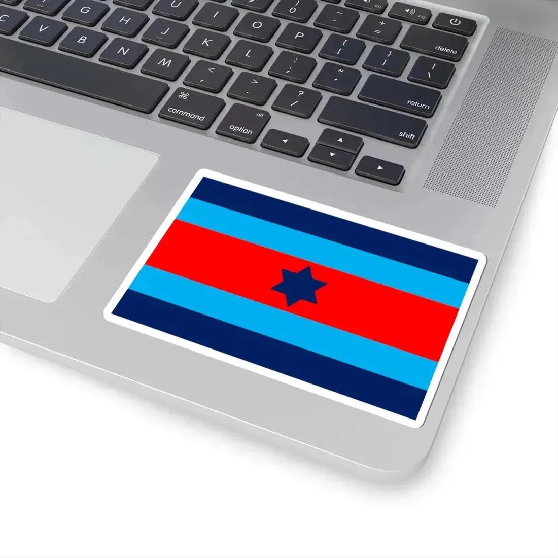 Australian O7 Air Commodore Officer Distinguishing Flag (Australia) STICKER Vinyl Kiss-Cut Decal - The Sticker Space