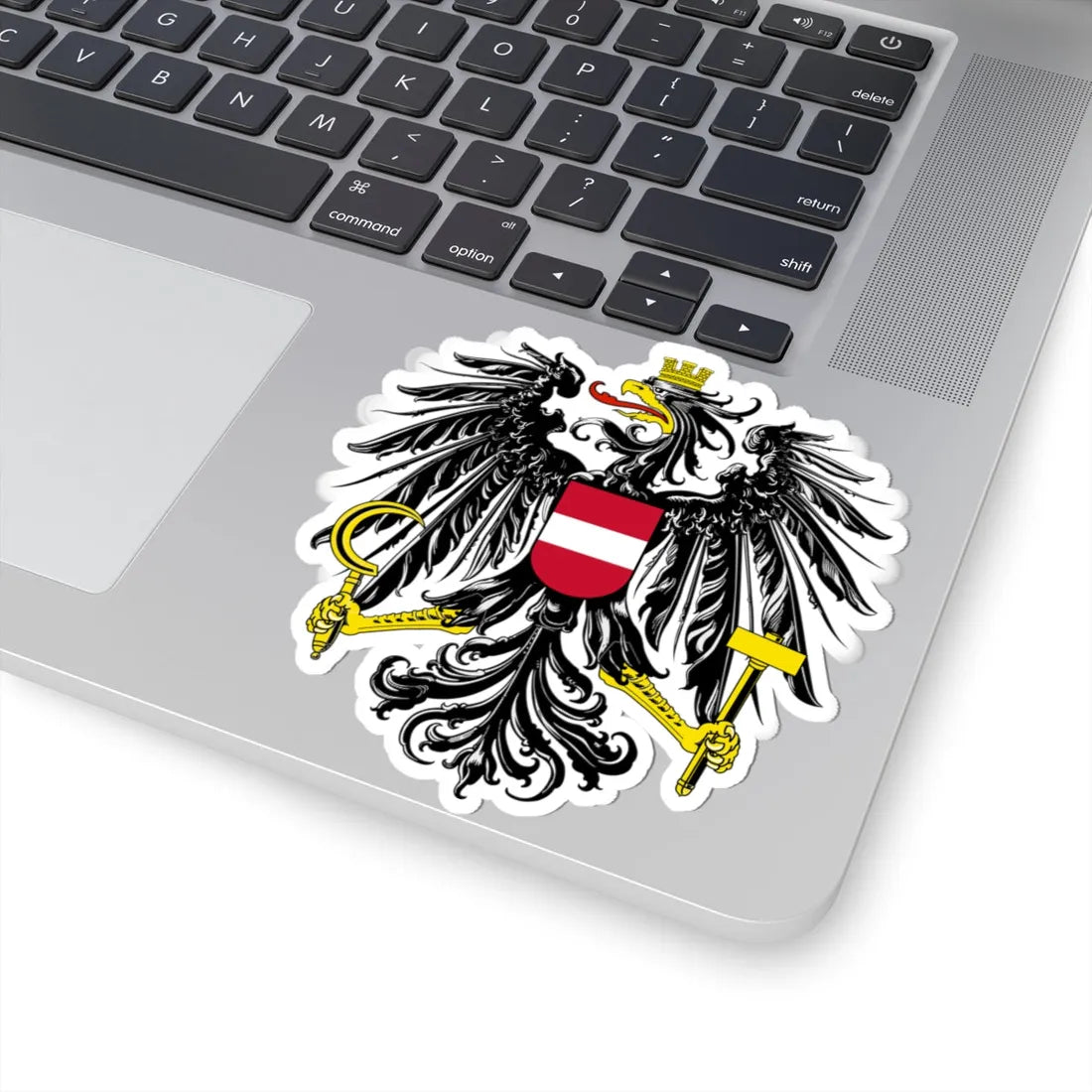 Austria Bundesadler 1919-1934 (Austria) (Coat of Arms) STICKER Vinyl Kiss-Cut Decal - The Sticker Space