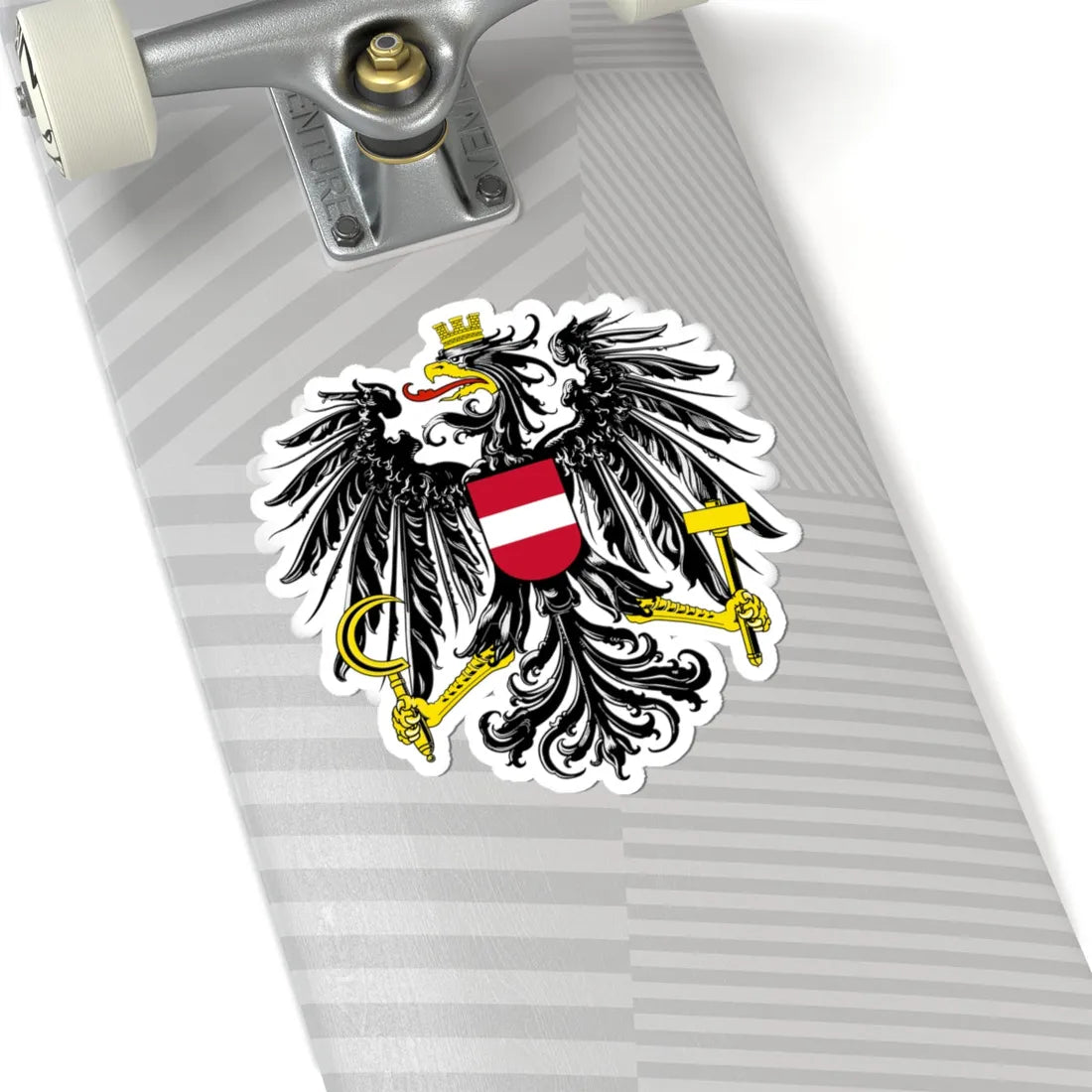 Austria Bundesadler 1919-1934 (Austria) (Coat of Arms) STICKER Vinyl Kiss-Cut Decal - The Sticker Space
