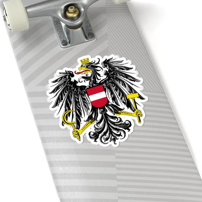 Austria Bundesadler 1919-1934 (Austria) (Coat of Arms) STICKER Vinyl Kiss-Cut Decal - The Sticker Space