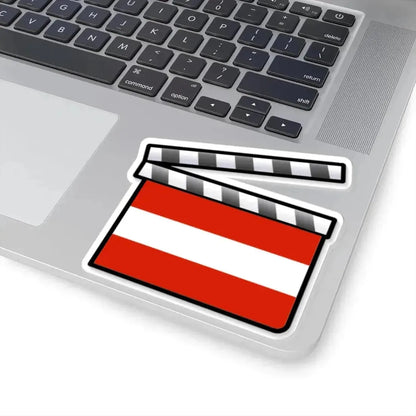 Austria film clapperboard (Austria) STICKER Vinyl Kiss-Cut Decal - The Sticker Space